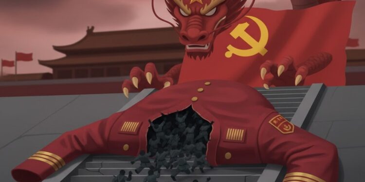 Expulsão em massa de generais revela tensão no alto comando do Partido Comunista da China