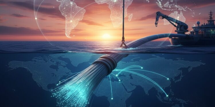 Projeto colossal leva internet a 33 países com o maior cabo submarino de internet do mundo