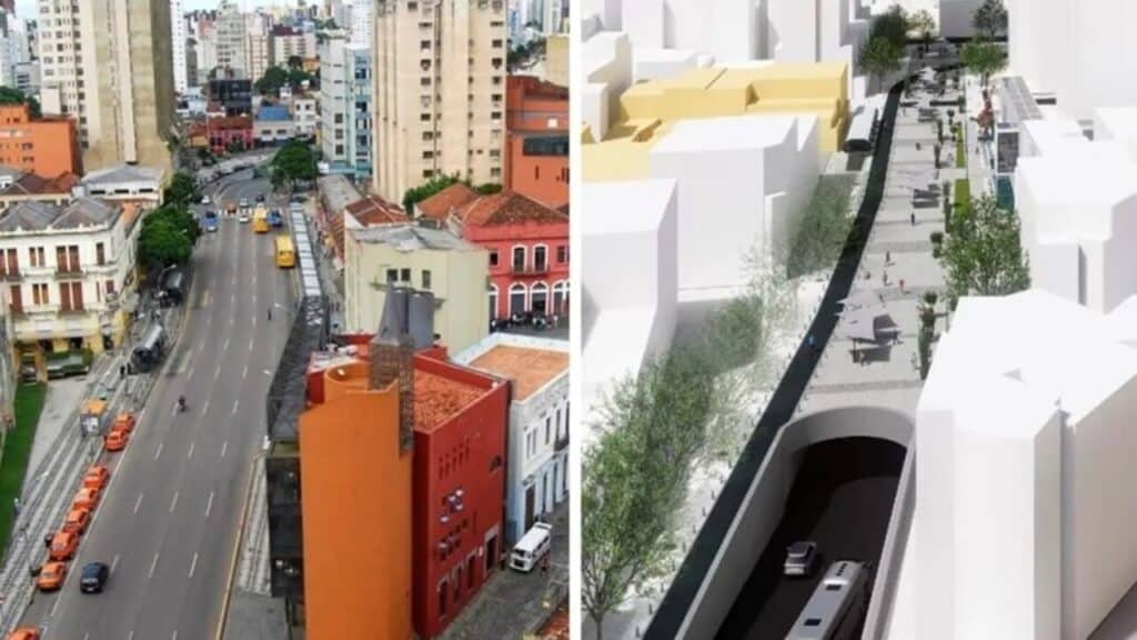 Curitiba passa por obras que transformam a cidade com nova fase de revitalização