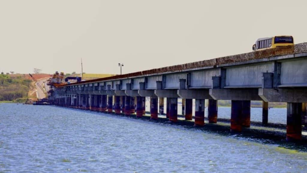 Investimento de R$ 373 milhões acelera duplicação da ponte sobre o Rio Tietê em SP que chega a 60% das obras prontas