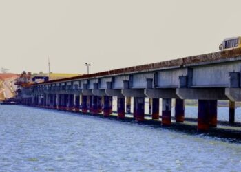 Caravana 3D do Governo de SP acompanha de perto obras de duplicação na maior ponte do Estado