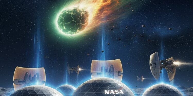 NASA faz alerta após cometa 'imprevisível' e aciona medidas de proteção