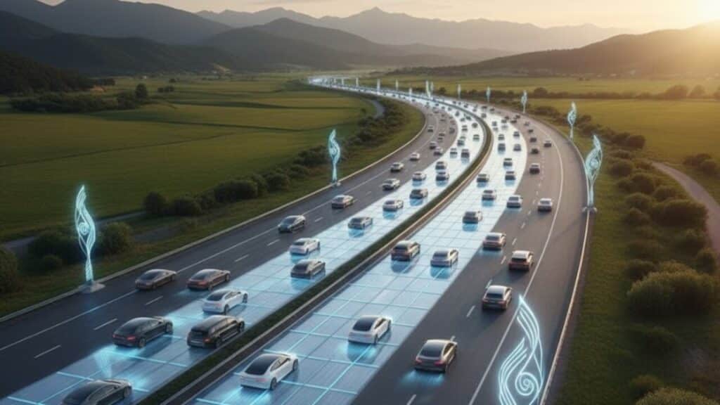 Foi construída primeira rodovia do mundo com carregamento sem fio para carros elétricos em movimento