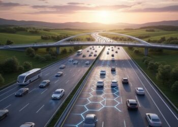 Foi construída primeira rodovia do mundo com carregamento sem fio para carros elétricos em movimento