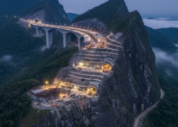 Obra gigante de R$ 62 milhões na serra mais perigosa do Brasil está mudando o país