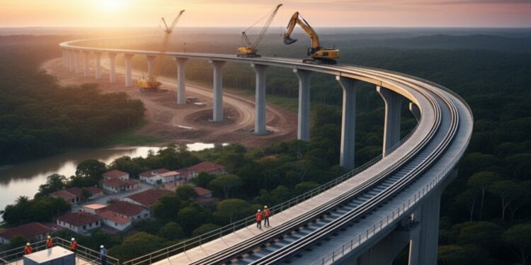Nova lista revela todas as maiores ferrovias que estão em construção no Brasil em 2025