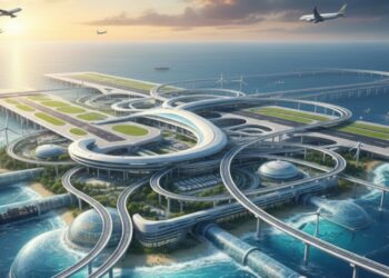 O projeto gigante de aeroporto no mar que está chocando engenheiros e cientistas e seu valor impressionante