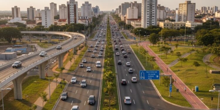 Obras em Curitiba aumentam a capacidade das avenidas e melhoram o fluxo de veículos na cidade