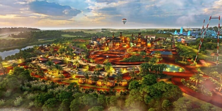 Maior parque da América Latina em SP avança com investimento de R$ 2 bilhões e nova montanha-russa impressionante