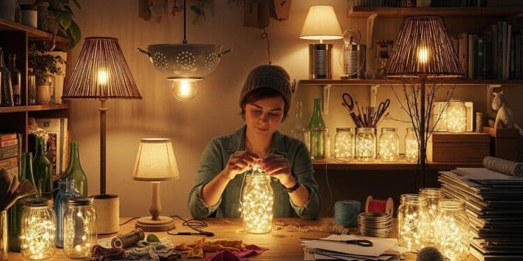 Aprenda a fazer luminárias criativas usando esses materiais que estão na sua casa