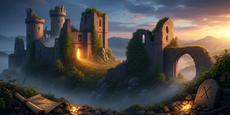 Este castelo medieval abandonado há séculos pode ser a chave para fortuna secreta impressionante
