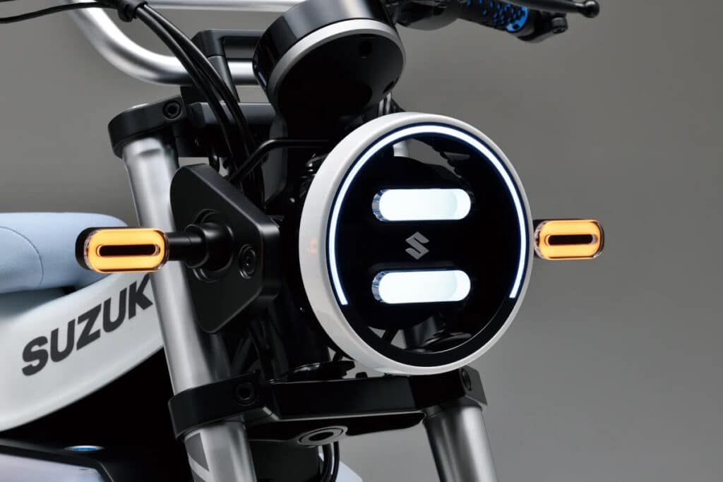 Suzuki traz de volta clássico em visual moderno - Créditos: Divulgação/Suzuki