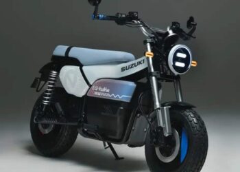 Suzuki traz de volta clássico em visual moderno - Créditos: Divulgação/Suzuki