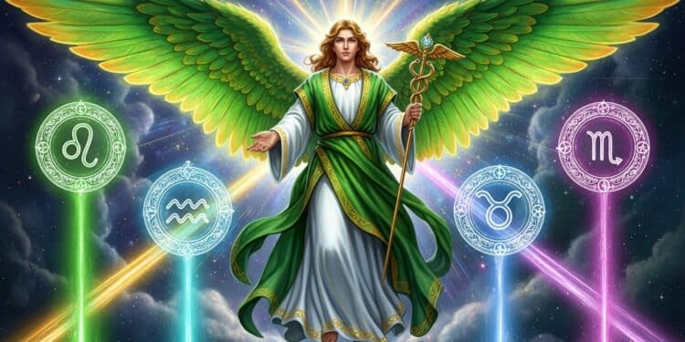 Mensagens de cura do Anjo Rafael chegam a quatro signos específicos