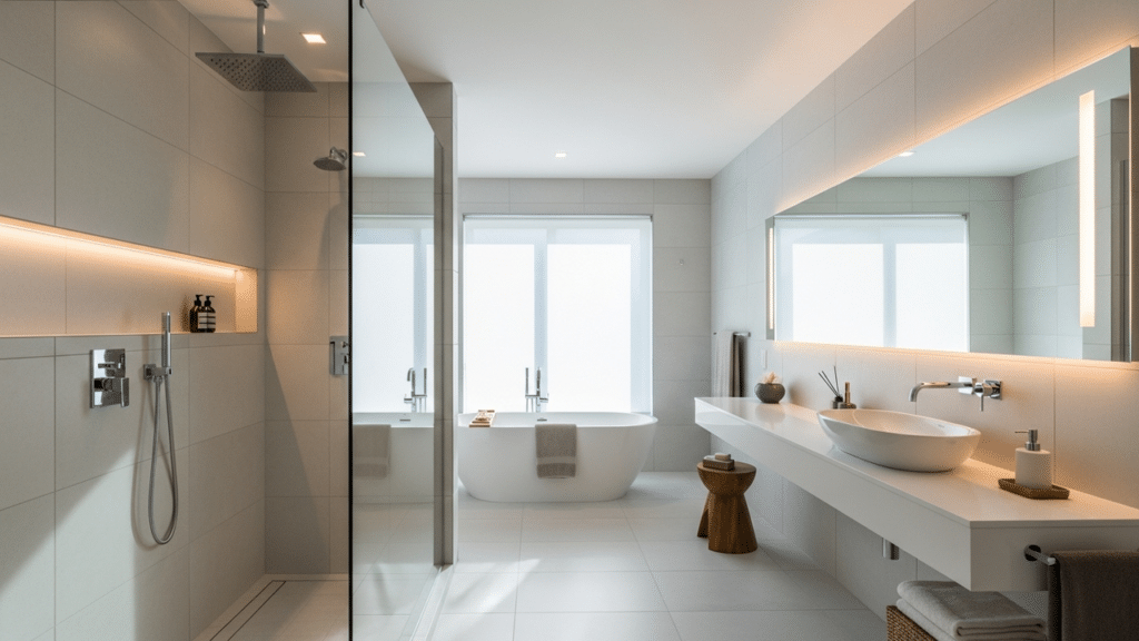 A nova moda que deixa banheiros elegantes e livres de mofo sem gastar muito