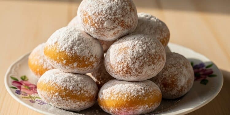 Bolinhos de chuva de leite