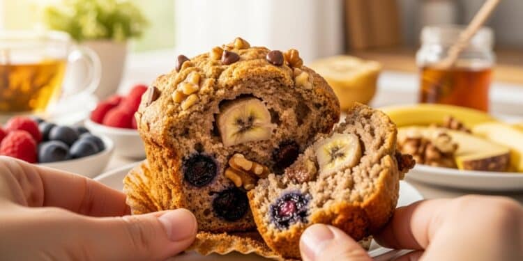 Bolo de banana fit