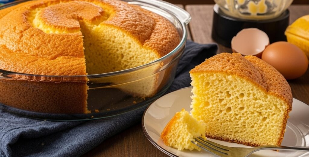 Bolo de maizena no liquidificador fofinho e simples de fazer