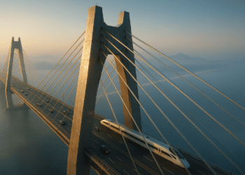 A maior ponte estaiada do mundo foi inaugurada na China