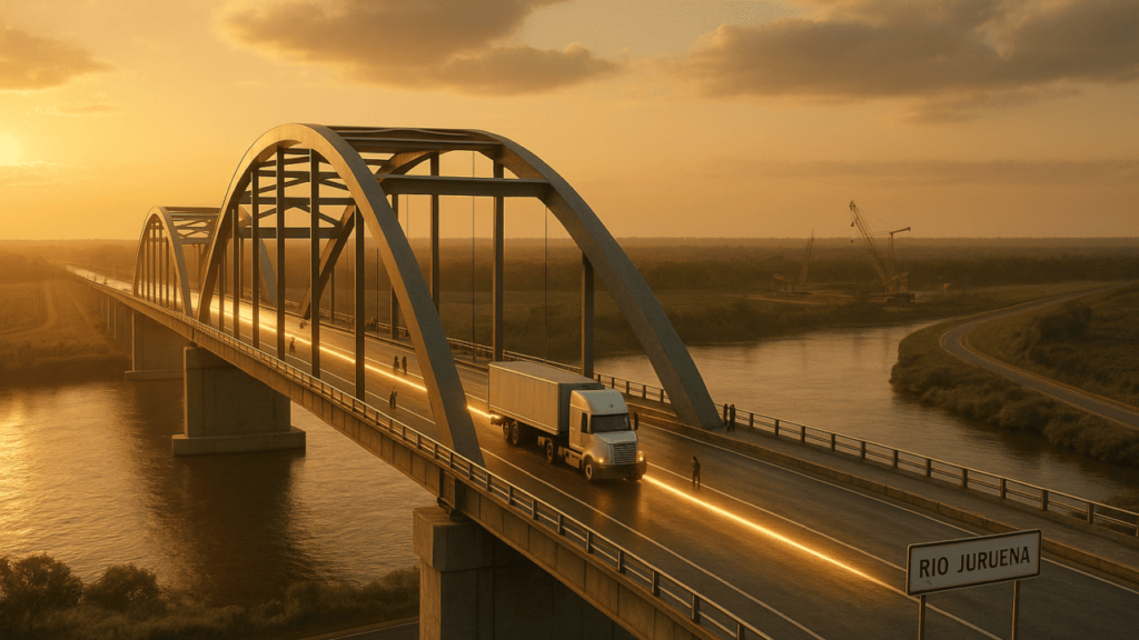 Investimento de R$ 252 milhões em ponte deve gerar centenas de empregos em MT