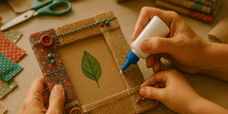 Transforme papelão reciclado em molduras lindas e criativas