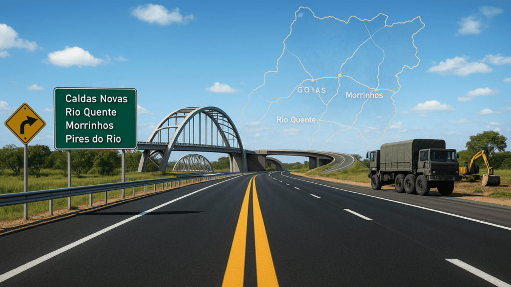 Obras nas rodovias de Goiás já somam R$ 530 milhões em investimentos
