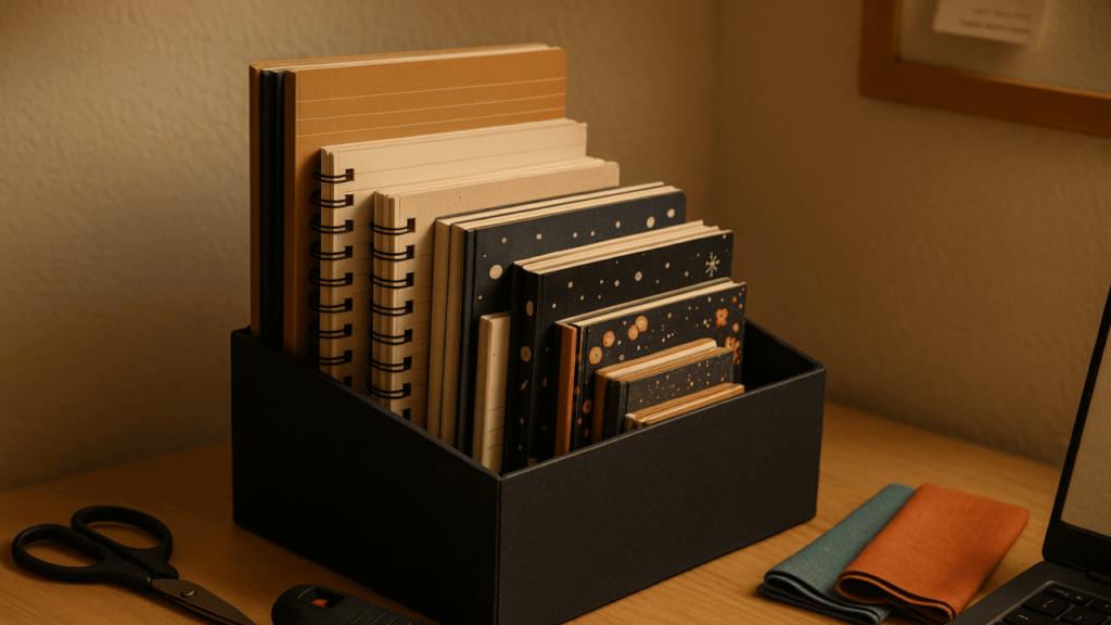 Reaproveite caixa de sapato e crie um porta-livros fácil e decorativo