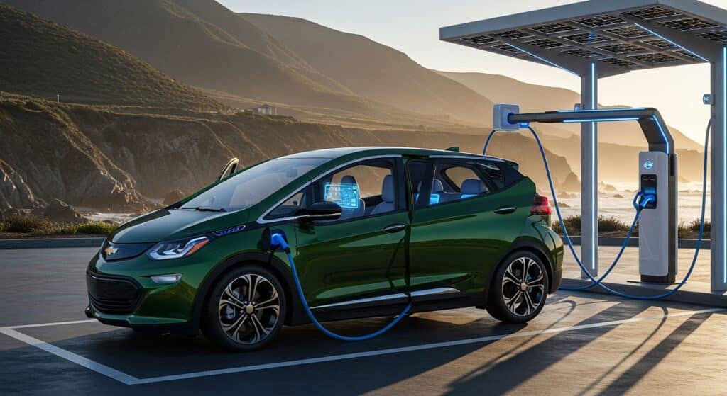 Chevrolet Bolt 2027 oferece tecnologia avançada e economia