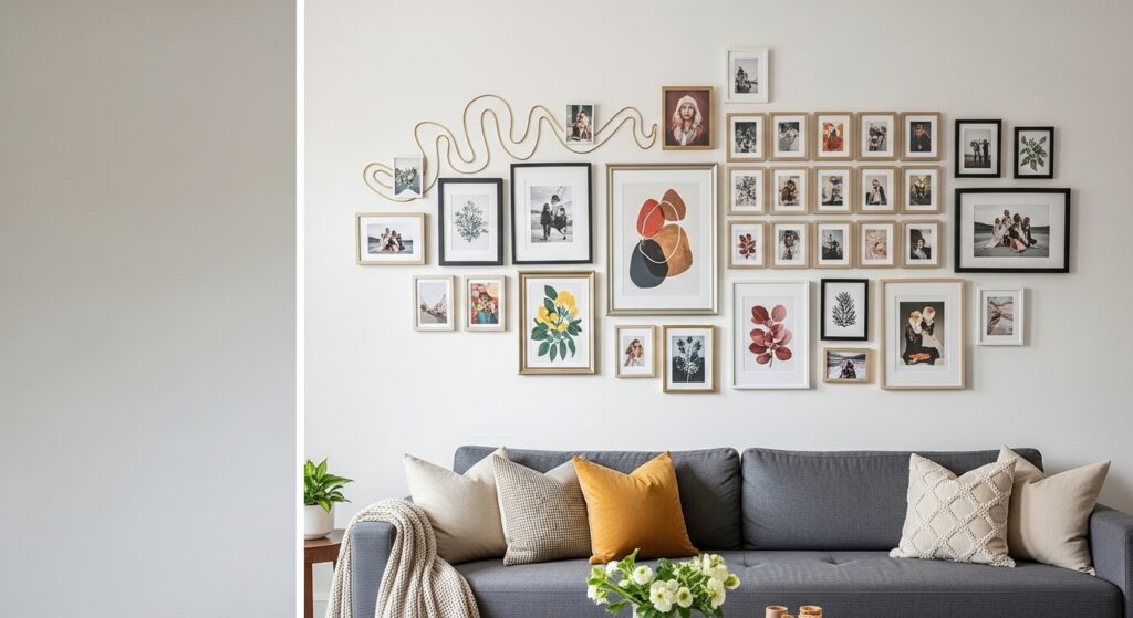 Melhore a sua parede e transforme sua parede com quadros