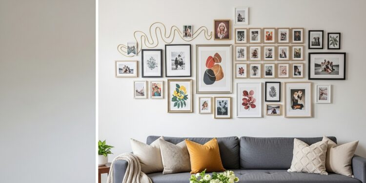 Melhore a sua parede e transforme sua parede com quadros