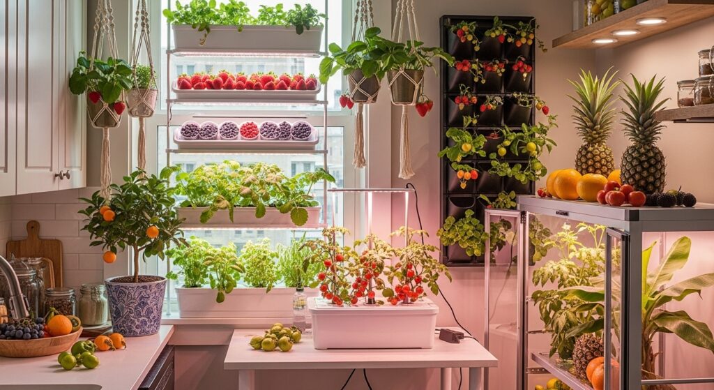 Cultivo de frutas em casa sem necessidade de quintal