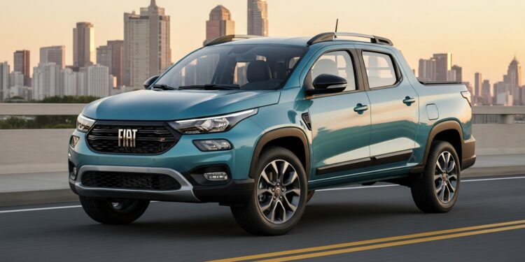 Conceito de um novo Fiat Strada mais próximo da versão de 2025