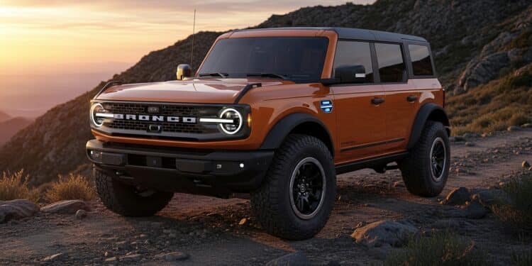 Conceito do Fordo Bronco 2025