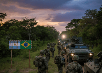 Argentina ordena envio de militares para fronteira com o Brasil em alerta preocupante