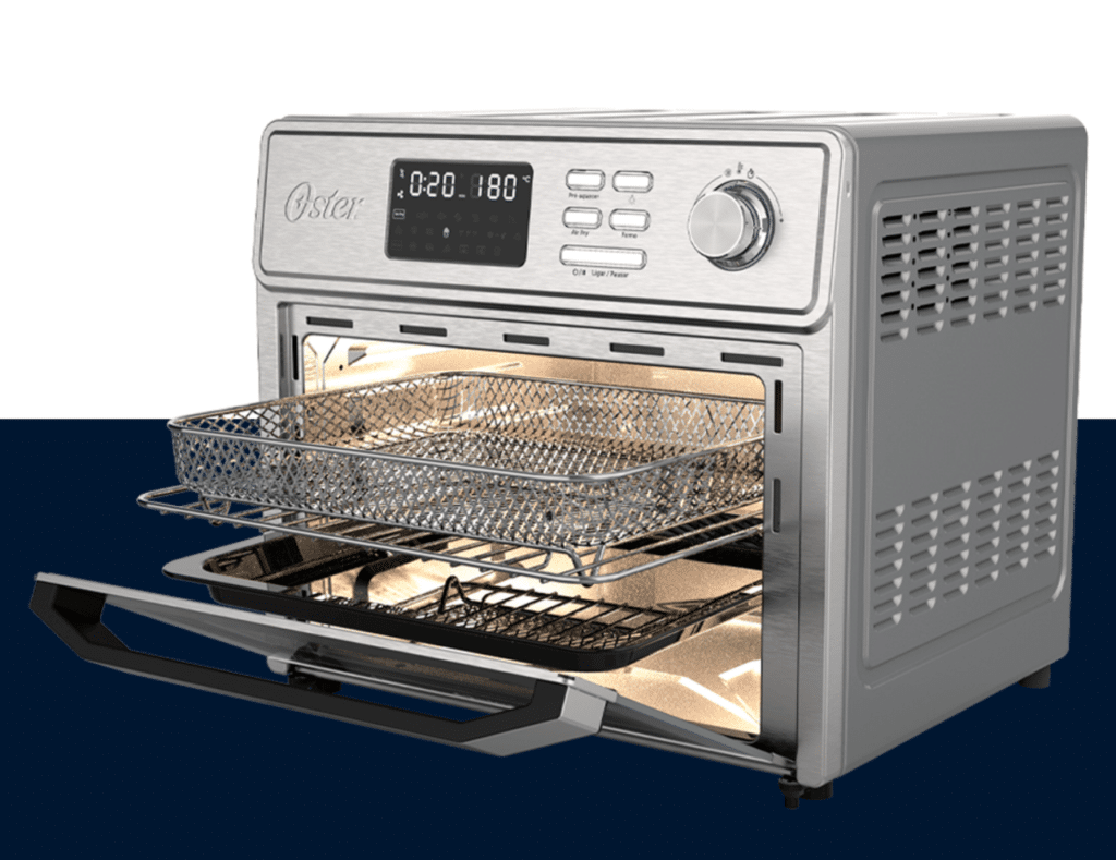 Quem tem pouco espaço vai adorar essa opção de forno