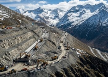 Estrada de 14 km será construída a 4.000 metros sobre a cordilheira