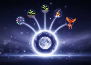 Portal energético da Lua nova