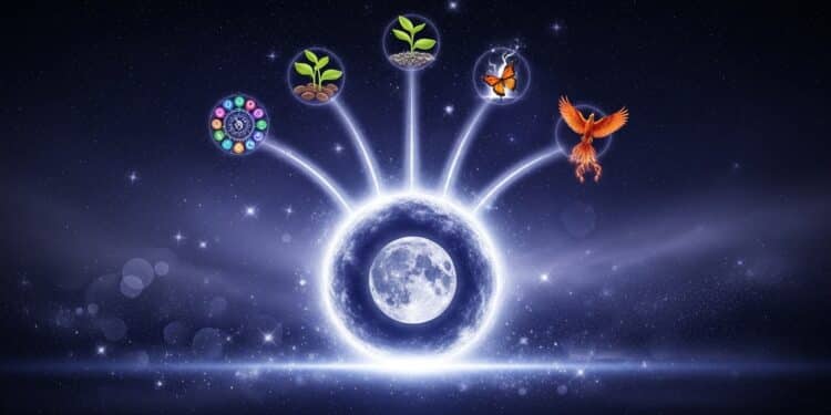 Portal energético da Lua nova