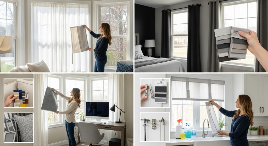 Como escolher as cortinas que valorizam cada ambiente da casa