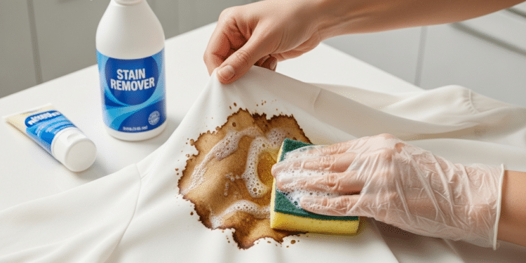 O truque com detergente que limpa o café nas suas roupas em segundos