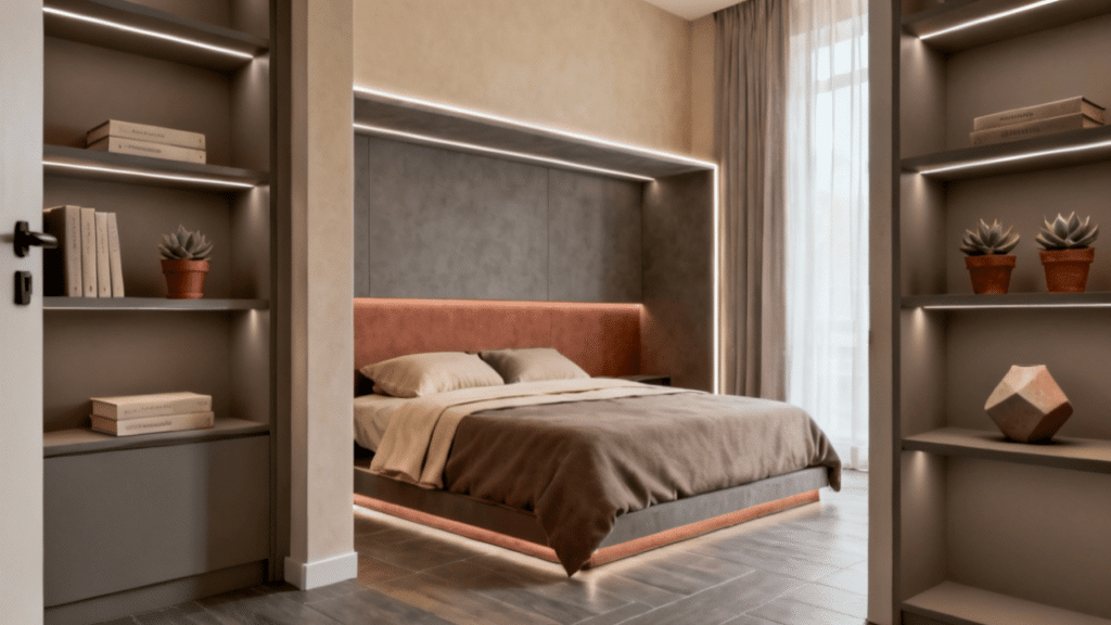 Nova tendência diz adeus ao encosto de cama e deixa seu quarto maior