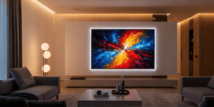 TV frame // Créditos: @mauramyth - Lovart