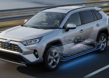 Ilustração de carro da Toyota