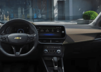 Chevrolet Tracker 2026 por dentro - Créditos: Chevrolet/Divulgação