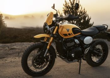 Scrambler 400 XC: estilo retrô e alma aventureira pronta para qualquer trilha - Foto: Divulgação