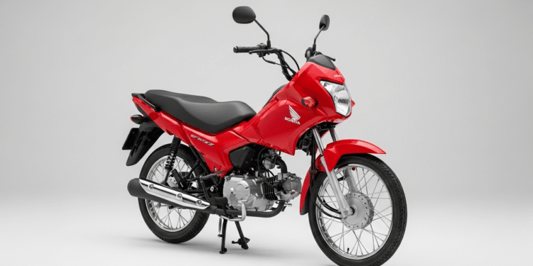 Ilustração de uma Honda Pop 110i