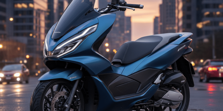 Honda PCX 160 2026 traz motor de 16 cv e tanque de 8 litros