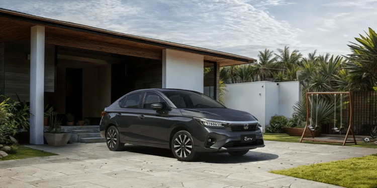 Honda City por dentro e seus assentos - Créditos: Honda/Divulgação