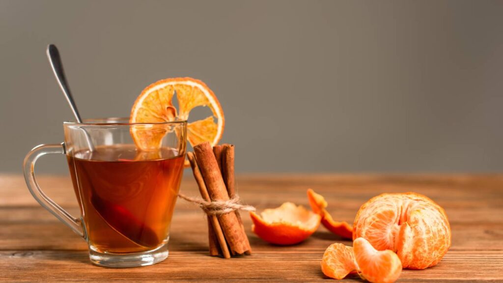 A união natural de tangerina e canela que perfuma e purifica sua casa