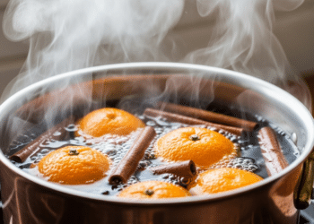 A união natural de tangerina e canela que perfuma e purifica sua casa